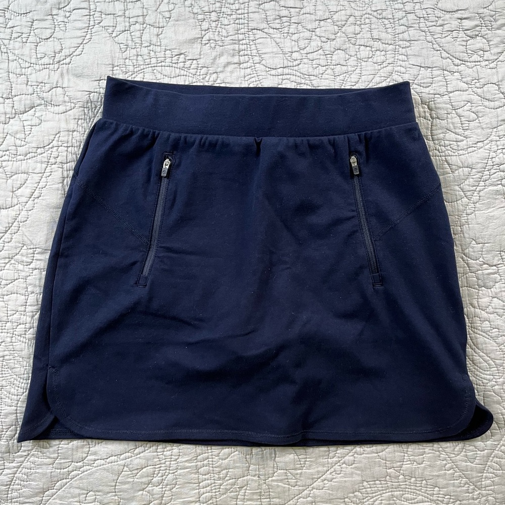 T for Talbots Navy Skort Size SP
